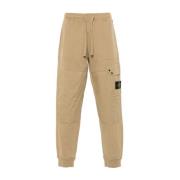 Casual Cargo Broek Stone Island , Beige , Heren