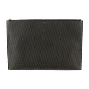 Pre-owned Fabric clutches Yves Saint Laurent Vintage , Black , Dames