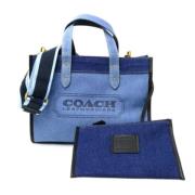 Pre-owned Fabric shoulder-bags Coach Pre-owned , Blue , Dames