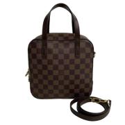 Pre-owned Fabric louis-vuitton-bags Louis Vuitton Vintage , Brown , Da...