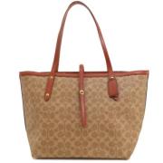 Pre-owned Plastic totes Coach Pre-owned , Beige , Dames