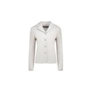 Jersey Duomo Jas Max Mara , White , Dames