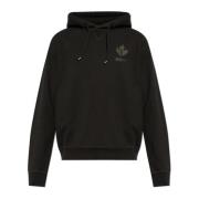 Sweatshirt met logo Dsquared2 , Black , Heren