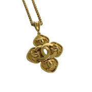 Pre-owned Metal chanel-jewelry Chanel Vintage , Yellow , Dames