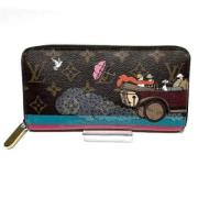 Pre-owned Leather wallets Louis Vuitton Vintage , Multicolor , Dames