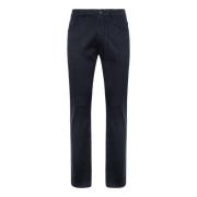 Stretch Katoen/Tencel Jeans Boggi Milano , Blue , Heren