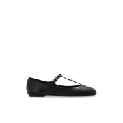 Leren balletflats Marcie Chloé , Black , Dames