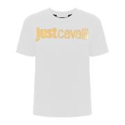 Stijlvolle T-shirts en Polos Just Cavalli , White , Dames