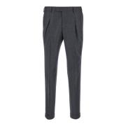 Grijze Broek Master 2 Pince PT Torino , Gray , Heren