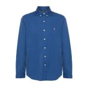 Blauwe Shirts voor Mannen Ss24 Ralph Lauren , Blue , Heren