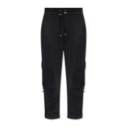 Sweatpants met Logo Balmain , Black , Heren