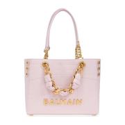 Schoudertas met logo Balmain , Pink , Dames