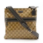 Pre-owned Canvas gucci-bags Gucci Vintage , Beige , Dames