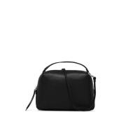 Alifa Gehamerd Leren Handtas Gianni Chiarini , Black , Dames