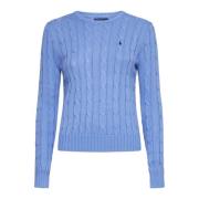 Stijlvolle Polo Sweaters Collectie Ralph Lauren , Blue , Dames