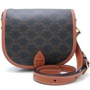 Pre-owned Canvas celine-bags Celine Vintage , Brown , Dames