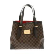 Pre-owned Fabric shoulder-bags Louis Vuitton Vintage , Brown , Dames