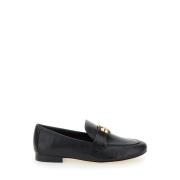 Zwarte Eleonor Loafer Platte Schoenen Tory Burch , Black , Dames