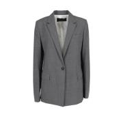 Elegante Blazer voor Vrouwen Fabiana Filippi , Gray , Dames