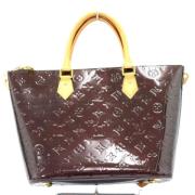 Pre-owned Fabric handbags Louis Vuitton Vintage , Brown , Dames