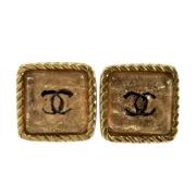 Pre-owned Metal chanel-jewelry Chanel Vintage , Yellow , Dames