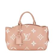 Pre-owned Leather shoulder-bags Louis Vuitton Vintage , Pink , Dames