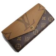 Pre-owned Canvas wallets Louis Vuitton Vintage , Brown , Dames