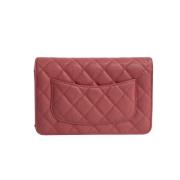 Pre-owned Fabric chanel-bags Chanel Vintage , Pink , Dames