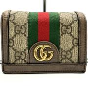 Pre-owned Leather wallets Gucci Vintage , Multicolor , Dames