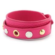 Pre-owned Leather bracelets Louis Vuitton Vintage , Pink , Dames