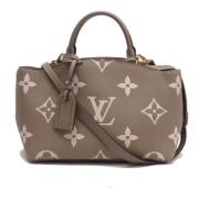 Pre-owned Fabric louis-vuitton-bags Louis Vuitton Vintage , Beige , Da...