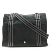 Pre-owned Canvas shoulder-bags Hermès Vintage , Black , Dames