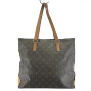 Pre-owned Fabric louis-vuitton-bags Louis Vuitton Vintage , Beige , Da...