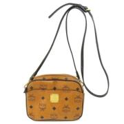 Pre-owned Leather shoulder-bags MCM Pre-owned , Brown , Dames