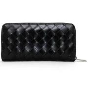 Pre-owned Leather wallets Bottega Veneta Vintage , Black , Heren