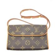 Pre-owned Fabric louis-vuitton-bags Louis Vuitton Vintage , Brown , Da...