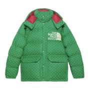 Beperkte oplage donsjas groen/donkergroen Gucci , Green , Heren