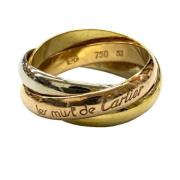 Pre-owned Rose Gold rings Cartier Vintage , Yellow , Dames