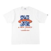 Limited Edition Space Jam Logo Tee A Bathing APE , White , Heren