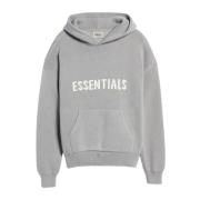 Beperkte Oplage Gebreide Pullover Hoodie Fear Of God , Gray , Heren