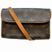 Pre-owned Fabric louis-vuitton-bags Louis Vuitton Vintage , Brown , Da...