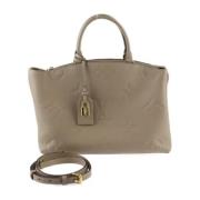 Pre-owned Fabric louis-vuitton-bags Louis Vuitton Vintage , Beige , Da...