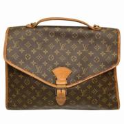 Pre-owned Canvas louis-vuitton-bags Louis Vuitton Vintage , Brown , Da...