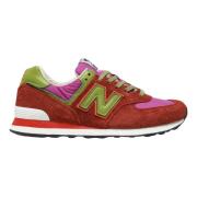 Beperkte Editie Stray Rats Rode Sneakers New Balance , Multicolor , He...