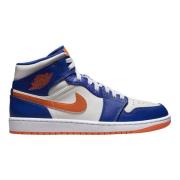 Limited Edition Air Jordan 1 Mid Knicks Nike , Multicolor , Heren