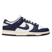 Vintage Navy Low Limited Edition Nike , Blue , Heren