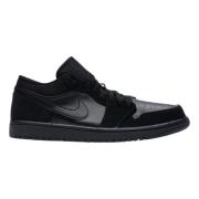 Limited Edition Air Jordan 1 Retro Low Nike , Black , Heren