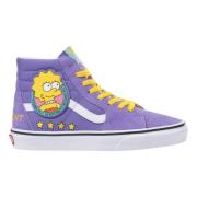 Lisa High Top Sneakers Limited Edition Vans , Purple , Heren