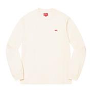 Beperkte Oplage Kleine Box Longsleeve Tee Supreme , Beige , Heren