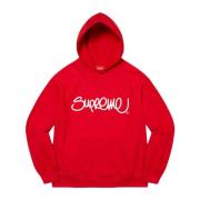 Beperkte oplage Handstyle capuchontrui rood Supreme , Red , Heren